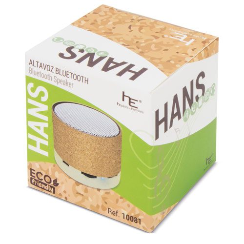 Altavoz bluetooth corcho "hans" - Imagen 2
