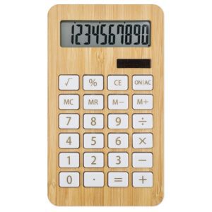 Calculadora bambú/fibra de trigo "biomat"