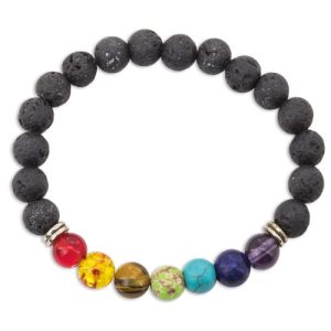 Pulsera piedra volcánica "helena"