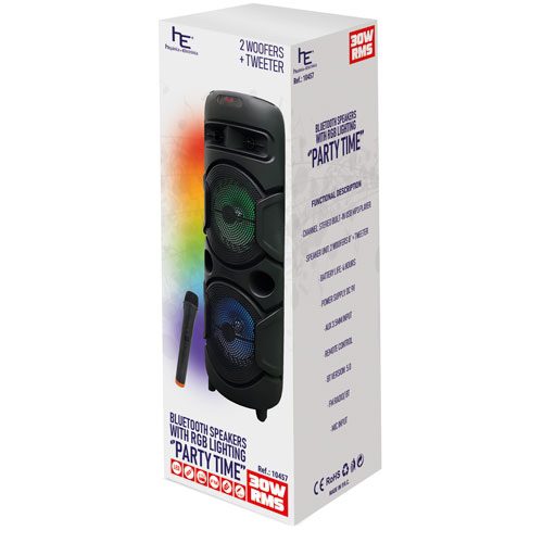 Trolley altavoz bluetooth "party time" - Imagen 2