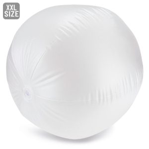 Balon de playa blanco translucido