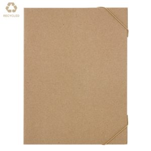 Carpeta reciclada con gomas "academy"