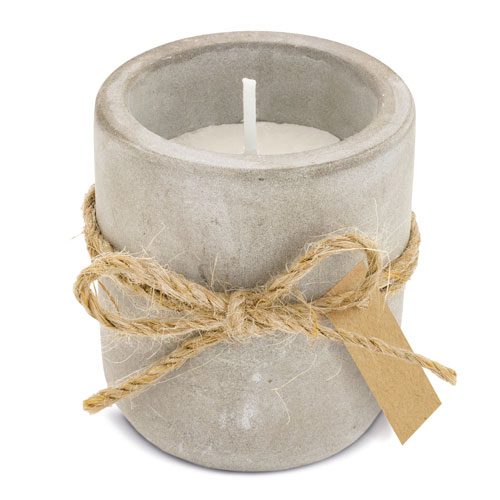 Vela aromática ecocemento "stella" - Imagen 5
