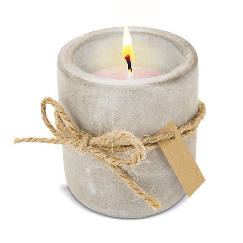 Vela aromática ecocemento "stella" - Imagen 10