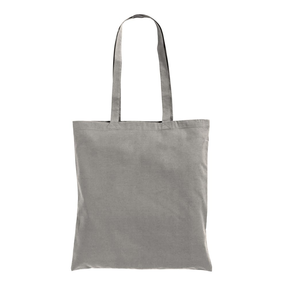 Bolsa de algodón/poliéster reciclado 180 g/m2, asas largas - Imagen 12