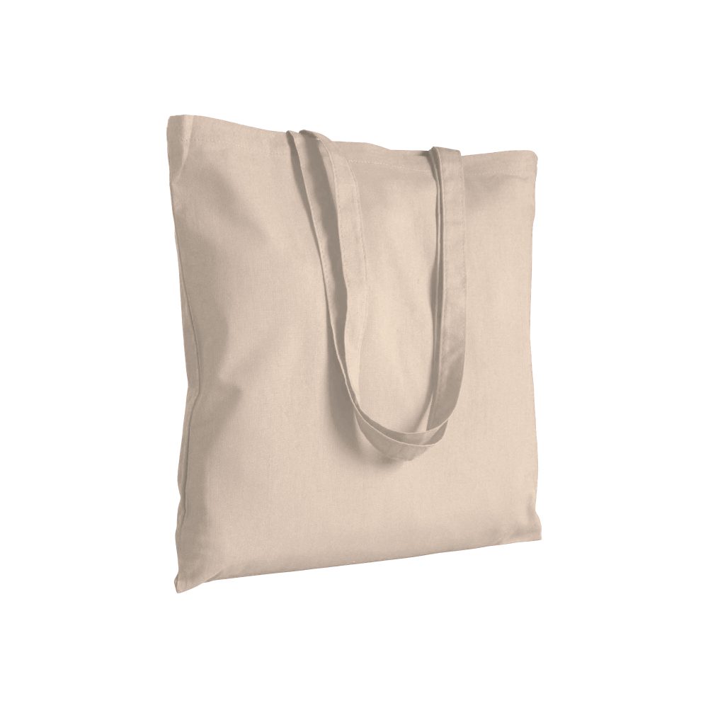 Bolsa de algodón/poliéster reciclado 180 g/m2, asas largas - Imagen 4