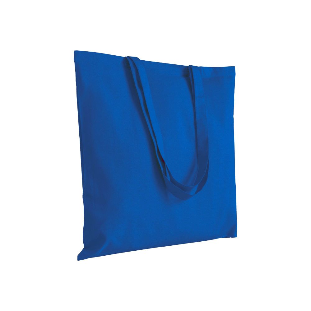 Bolsa de algodón reciclado, 120 g/m², con asas largas. - Imagen 4