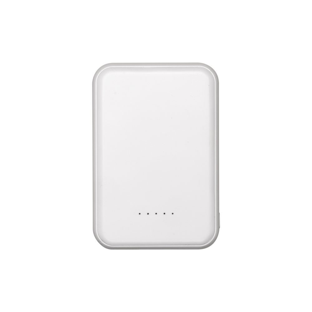 Banco de energía magnético R-ABS 5000 mAh, salida inalámbrica de 15W - Imagen 5