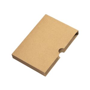 Caja de cartón kraft para la agenda 26716