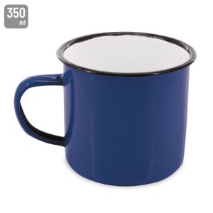 Mug esmaltada "retro"