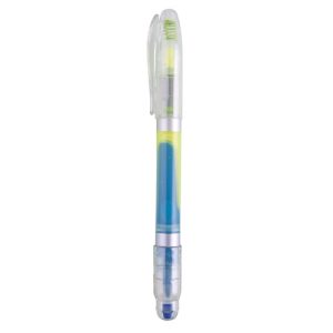 Marcador doble azul/amarillo "wicky"