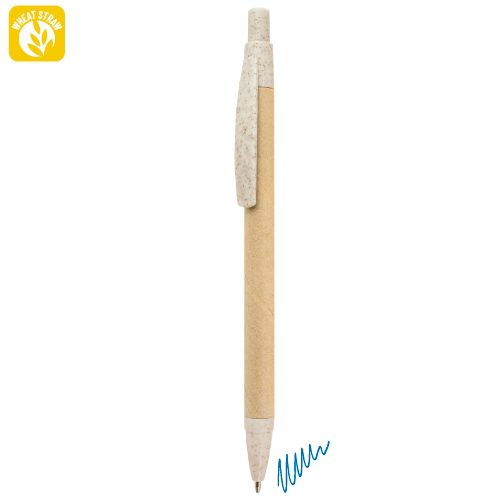 Boligrafo fibra de trigo "ecobio" - Imagen 4
