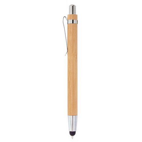 Boligrafo bambu con touch "tico" - Imagen 3