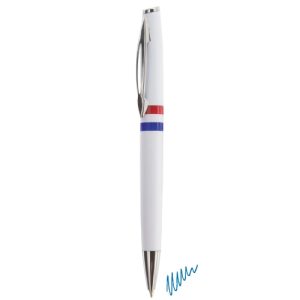 Boligrafo metal/plastico bandera francia "aysen"
