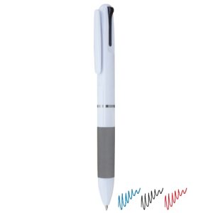 Boligrafo 3 colores aro metal "farves"