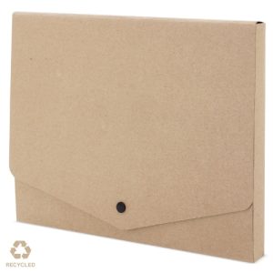 Carpeta reciclada boton "trexa"
