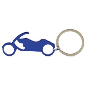 Llavero aluminio moto az