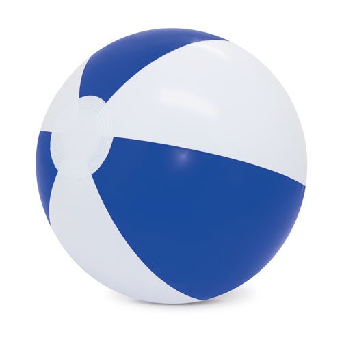Balon de playa blanco/azul "balear"