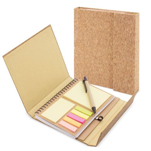 Cuaderno magnetico con marcadores "pilote"
