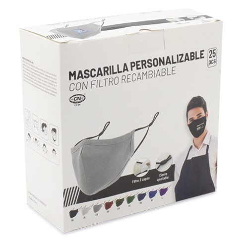 -mascarilla con filtro reutilizable gran confort - Imagen 2