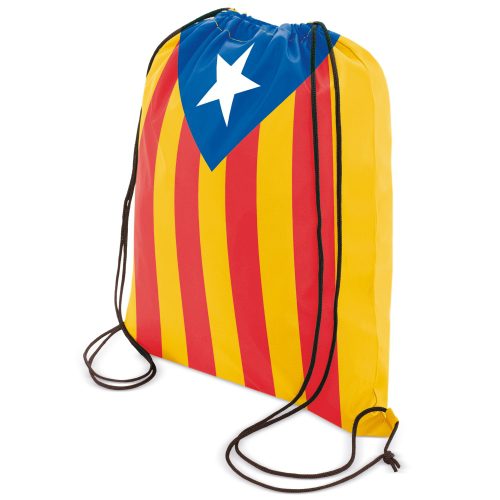 Bolsa mochila 210t independentista catalana - Imagen 3