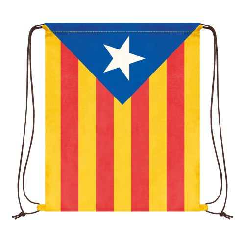 Bolsa mochila 210t independentista catalana - Imagen 2