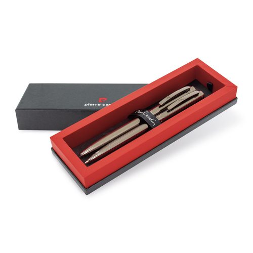 Set boligrafo y portaminas sanluis pierre cardin