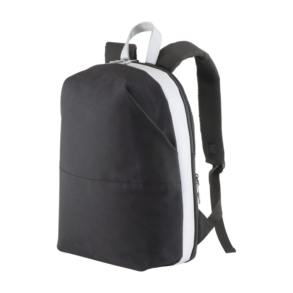 Mochila para Portail en material Canvas con acabados en piel ecologica de alta visibilidad - Imagen 4