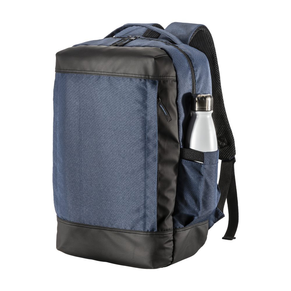 Mochila para portátil de poliéster reciclado con tinte ecológico - Imagen 6