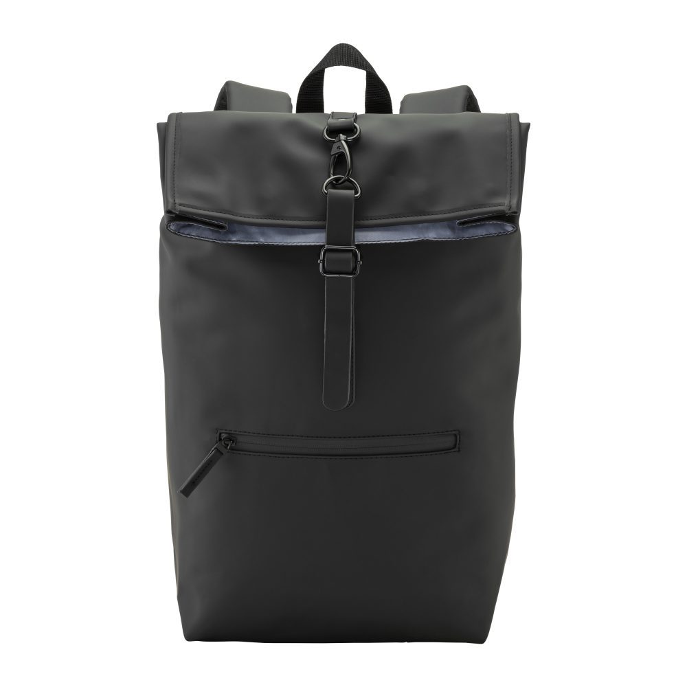 Mochila porta PC (15) en suave PU reciclado resistente al agua - Imagen 6