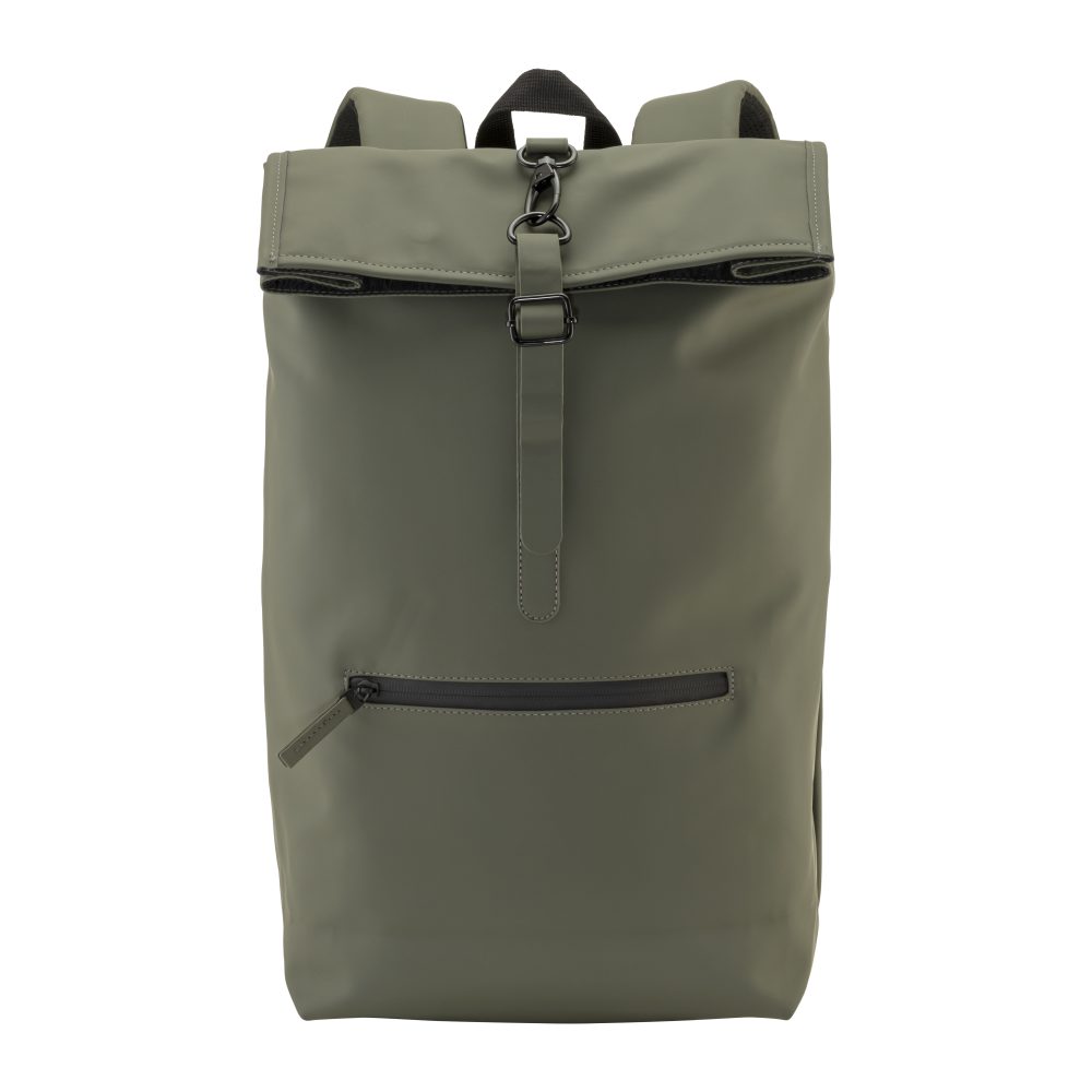 Mochila porta PC (15) en suave PU reciclado resistente al agua - Imagen 3