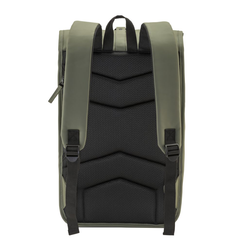 Mochila porta PC (15) en suave PU reciclado resistente al agua - Imagen 4
