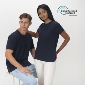 Camiseta de hombre de algodón reciclado 145 gr/m2 (tallas xs a xxl)