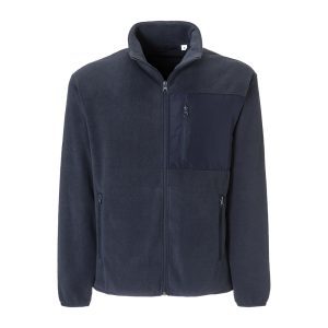 Sudadera unisex de micropolar en tejido de 240 g/m2 (100% poliéster reciclado)