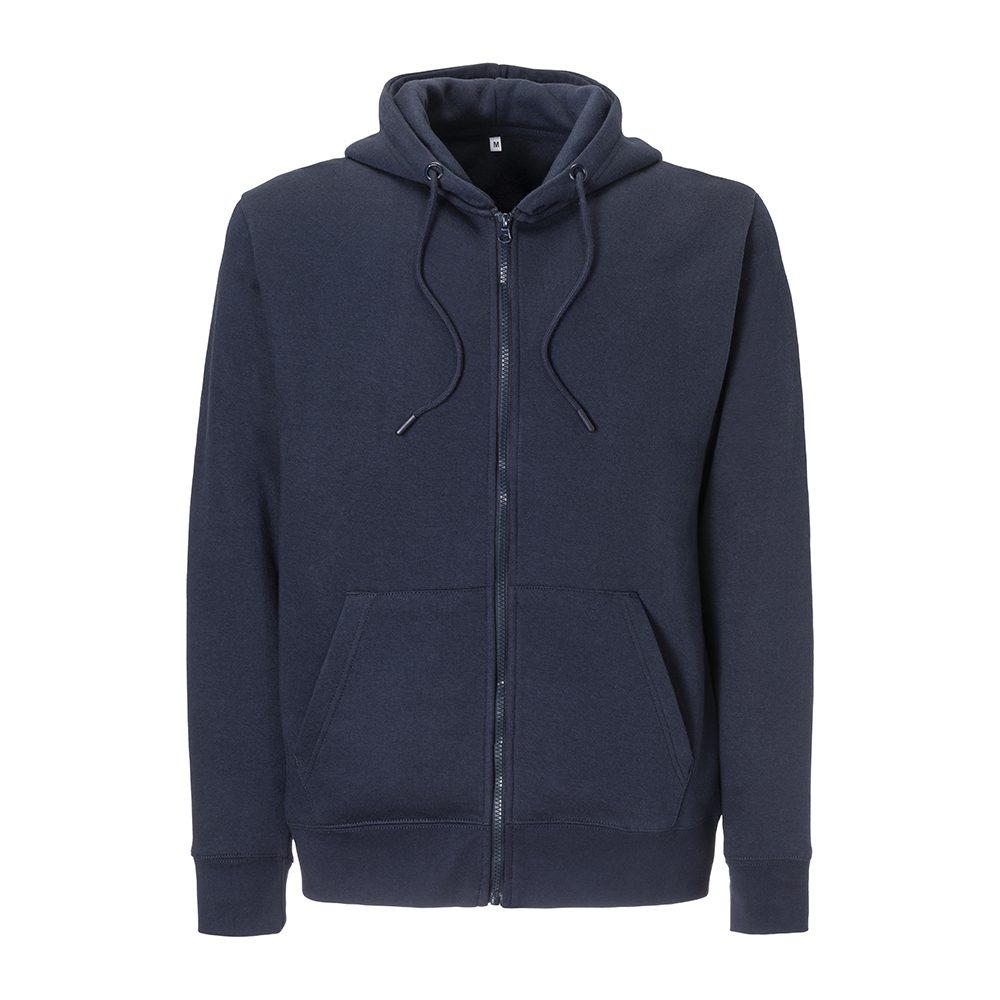 Sudadera unisex de tejido orgánico de 280 g/m2 (80% algodón orgánico y 20% poliéster recic