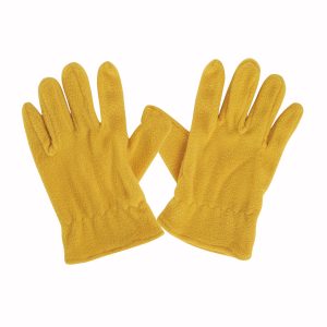 Guantes de fibra polar para hombre.