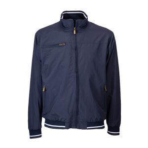 Chaqueta forrada con red.