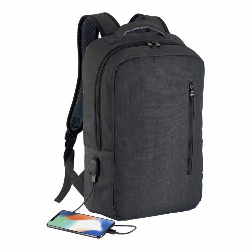 Mochila para ordenador de poliéster 300D con tres bolsillos - Imagen 5
