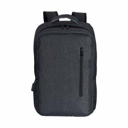 Mochila para ordenador de poliéster 300D con tres bolsillos - Imagen 6