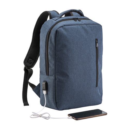Mochila para ordenador de poliéster 300D con tres bolsillos - Imagen 3
