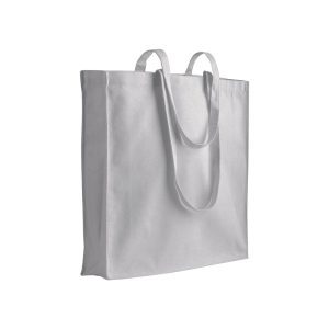 Bolsa de canvas en varios colores 180 gr/m&sup2; y asas de 75 x 2,5 cm. Medidas 38 x 42 x 8,5 c