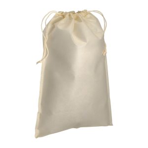 Bolso no tejido de 80 g / m2 con cuerdas, 50 x 75 cm